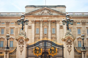 Buckingham Palace in London. Buckingham Palace in London.