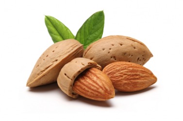 These almonds are nuts. These almonds are nuts.