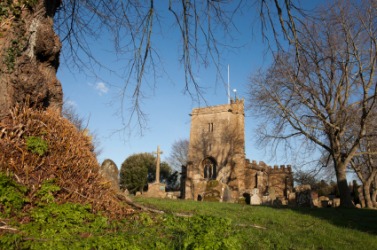 An English parish church. An English parish church.