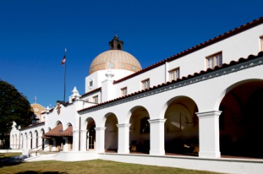 A bathhouse in Hot Springs, Arkansas. A bathhouse in Hot Springs, Arkansas.