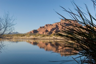 A view of Salt River. A view of Salt River.
