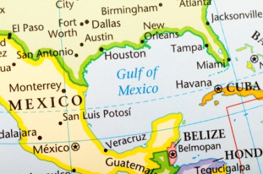 The Gulf of Mexico is an example of a gulf. The Gulf of Mexico is an example of a gulf.