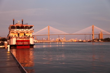 The Savannah River. The Savannah River.