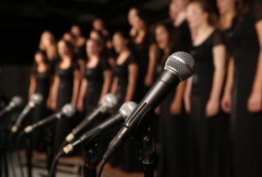 A choir of talented singers. A choir of talented singers.