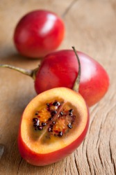 Tamarillo fruit. Tamarillo fruit.