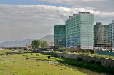 A view of Ulan Bator. A view of Ulan Bator.