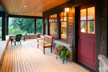 A pleasant veranda. A pleasant veranda.