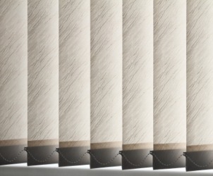 These blinds are vertical. These blinds are vertical.
