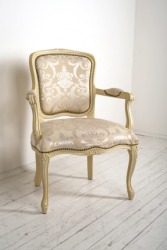 A fauteuil chair. A fauteuil chair.