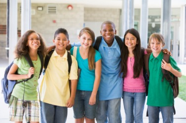 A group of youths A group of youths