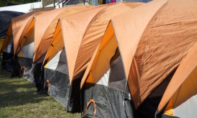 An example of a bivouac. An example of a bivouac.