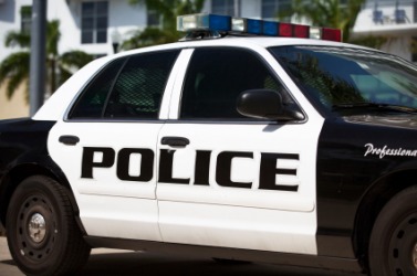 A police car is often called a black and white. A police car is often called a black and white.