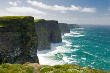 Bluffs by the ocean. Bluffs by the ocean.