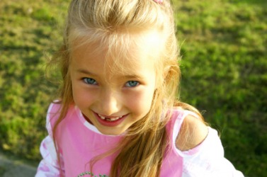 A sweet little lass. A sweet little lass.