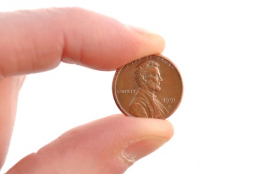 The penny has the least value of United States currency. The penny has the least value of United States currency.
