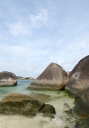 Rock formations on Belitung. Rock formations on Belitung.