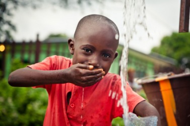 Water is a necessity for life. Water is a necessity for life.