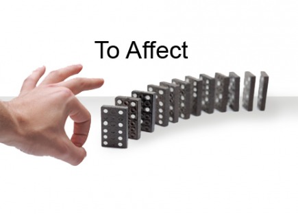 Affect Is a Verb