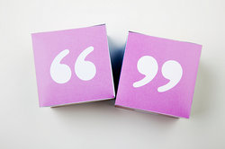 Quotes vs italics for titles Quotes vs italics for titles
