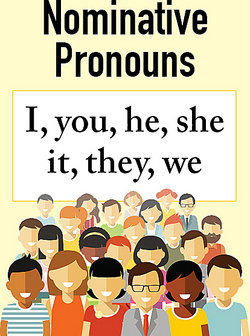 Nominative Objective And Possessive Pronouns Chart