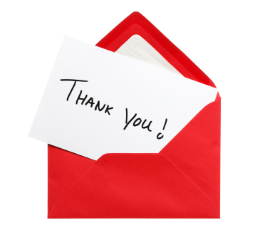 thoughtful words for a thank you card